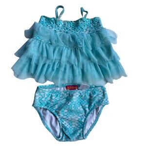 Kate Mack Mermaid Tankini Swimsuit - Size 18 Months
